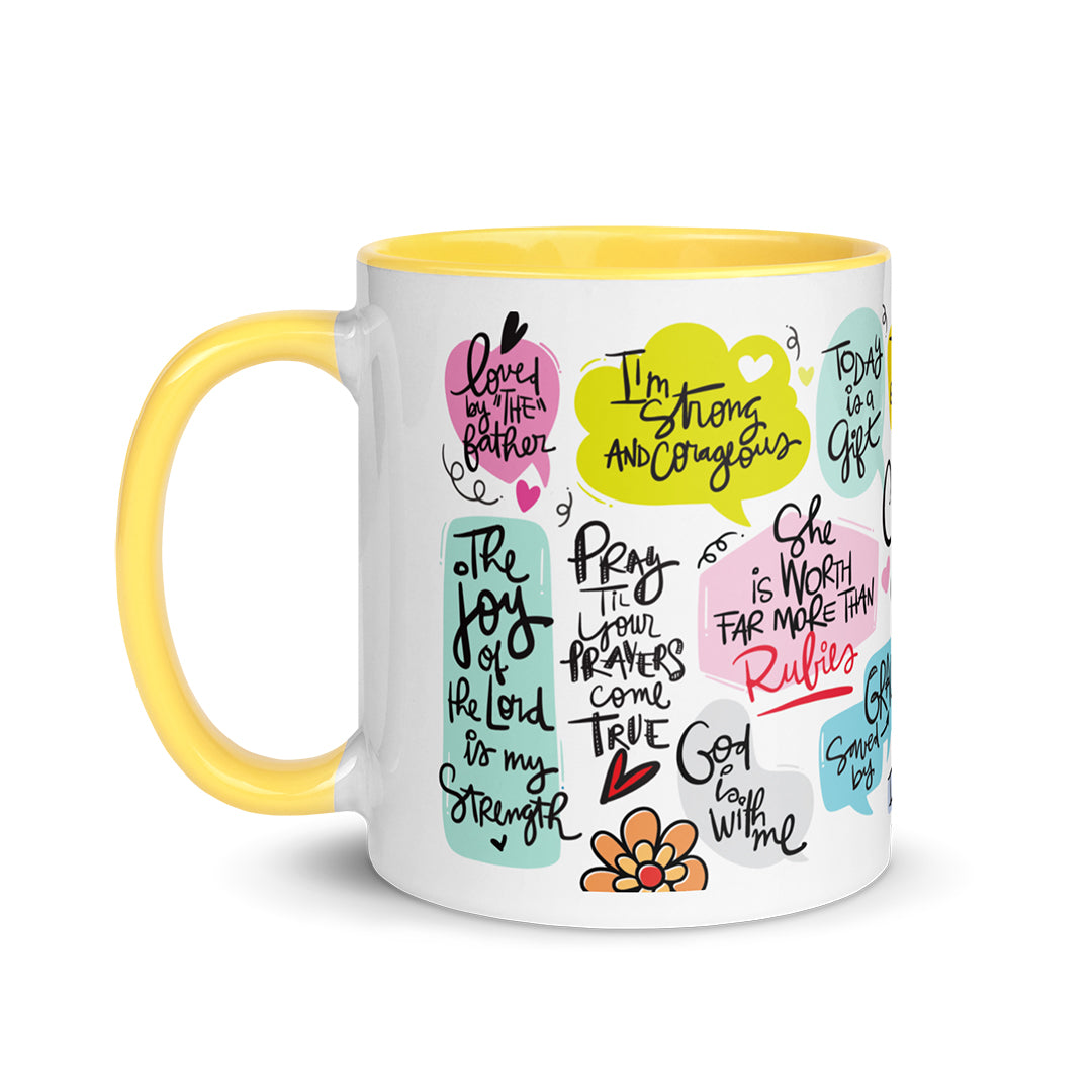 "IDENTITY" - Child of God - Coffee Mug in English