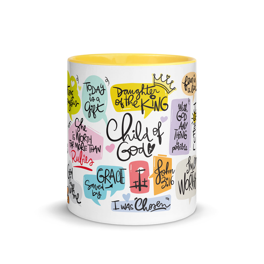 "IDENTITY" - Child of God - Coffee Mug in English