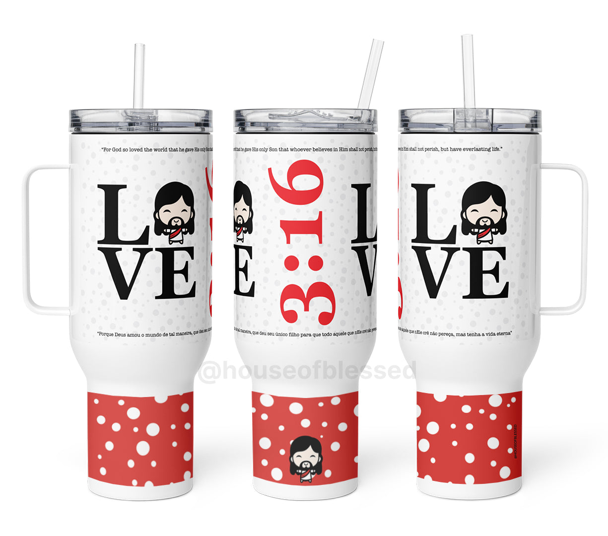 Tumbler "Jesuszinho" LOVE