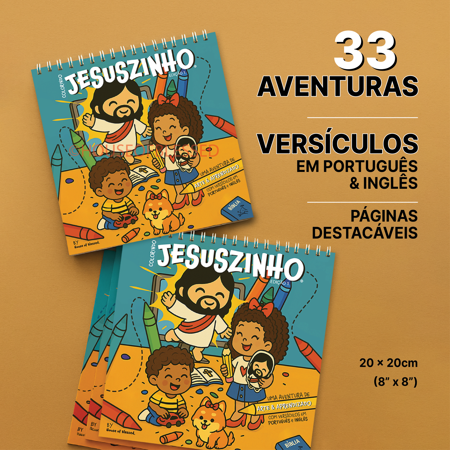 "COLORINDO JESUSZINHO"