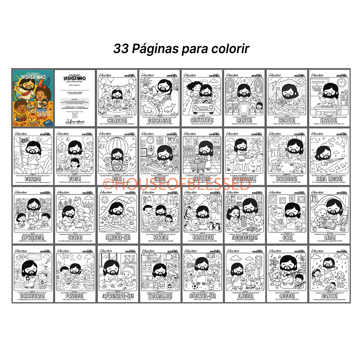 "COLORINDO JESUSZINHO"
