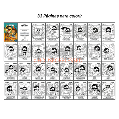 "COLORINDO JESUSZINHO"