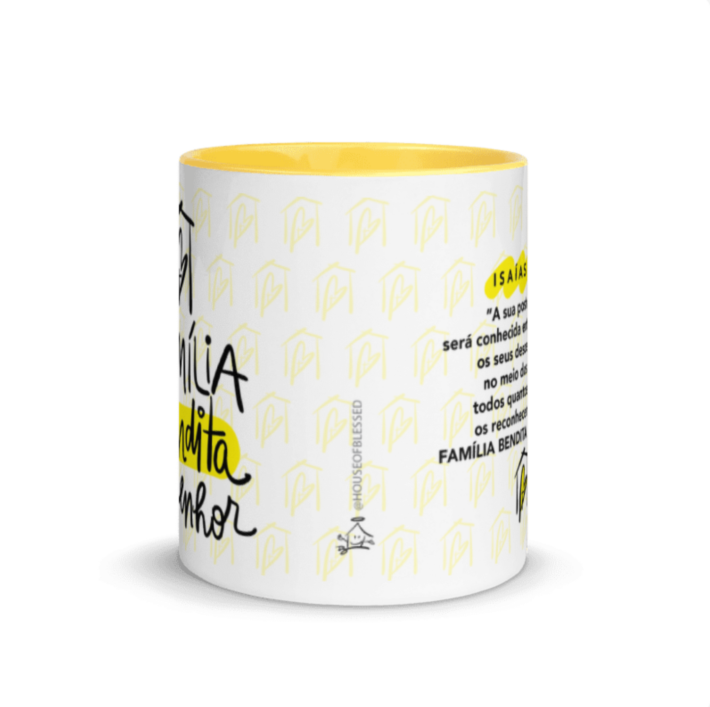 "FAMILIA BENDITA DO SENHOR" - Coffee Mug