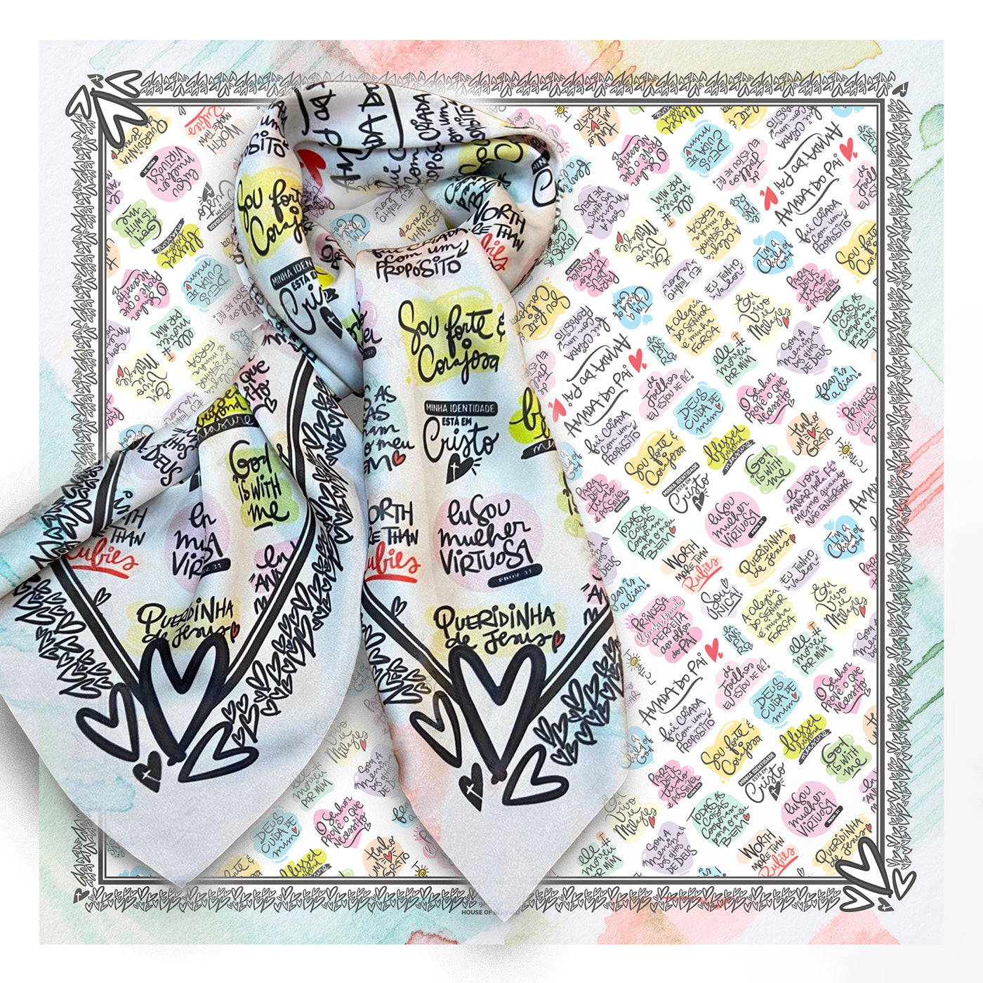 Lenço IDENTIDADE - Scarf "Identidade"