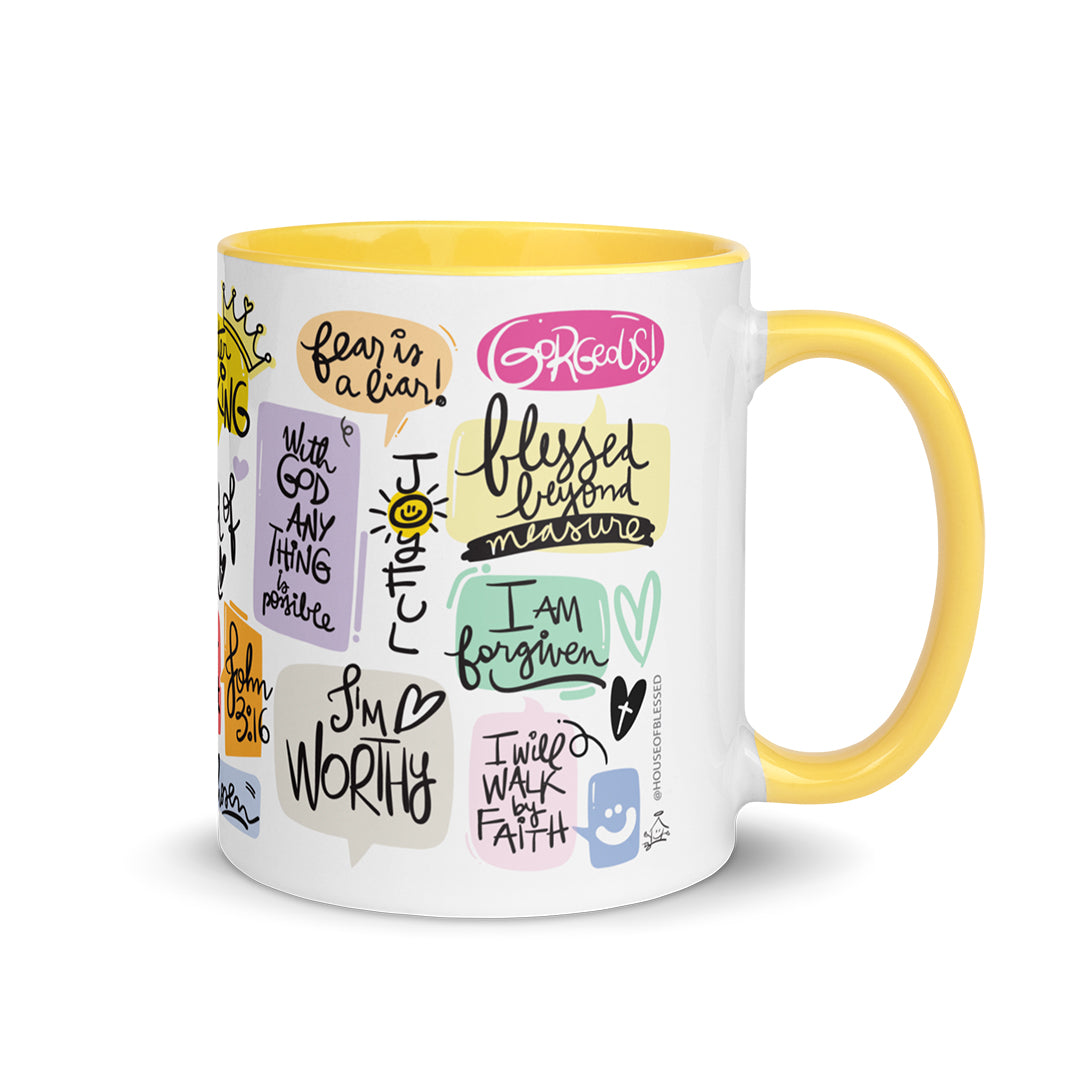"IDENTITY" - Child of God - Coffee Mug in English