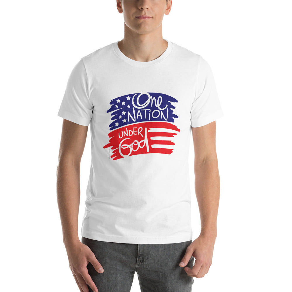 ONE NATION UNDER GOD | Short-Sleeve Unisex T-Shirt